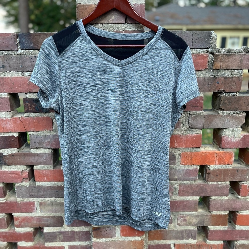 FREE with Bundle Purchase - bcg Gray and Black V-Neck Raglan T-Shirt